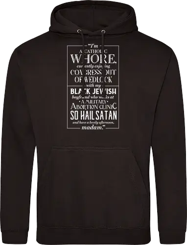 Harry's quote - kingsman, movie, quote, text, movie, action - Standard Hoodie