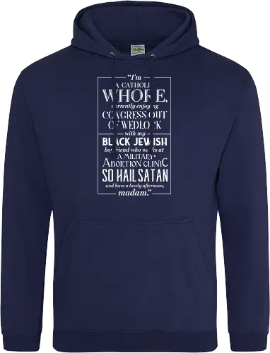 Harry's quote - kingsman, movie, quote, text, movie, action - Standard Hoodie