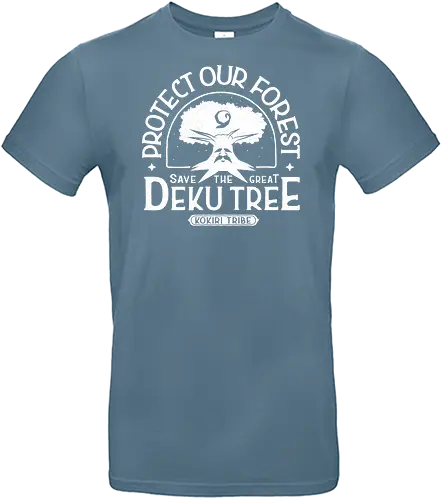 Protect Our Forest - Hero of Time, Princess, game, demonigote, forest, save, protect, eco, tree - Standard T-Shirt