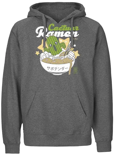 Cactus Ramen Aesthetic - final 9, final 7, final ix, quina quen, Cactus, cactilio, ramen, Kupo, Kweh, final xiv, ff14, Cloud, Villain, video game, fat chocobo, vivi ornitier, black mage, fantasy, zanarkand, blitzball - Fairtrade Hoodie