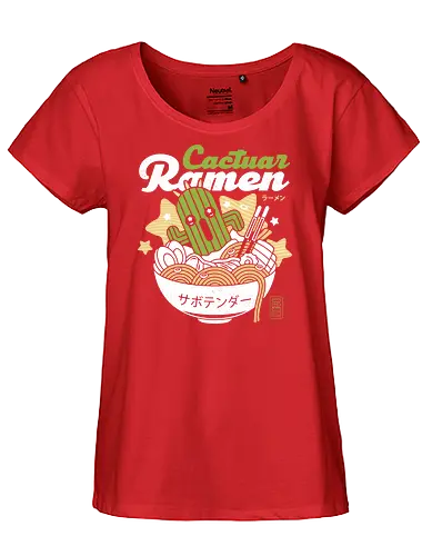 Cactus Ramen Aesthetic - final 9, final 7, final ix, quina quen, Cactus, cactilio, ramen, Kupo, Kweh, final xiv, ff14, Cloud, Villain, video game, fat chocobo, vivi ornitier, black mage, fantasy, zanarkand, blitzball - Fairtrade Girl Shirt