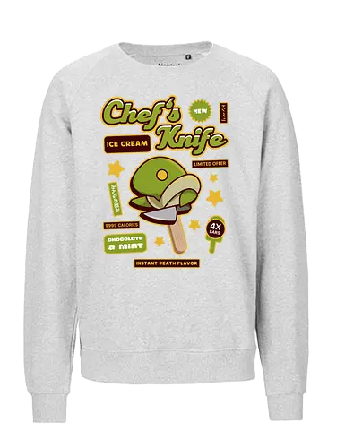 Tonberry Ice Cream - final 9, final 7, final ix, quina quen, Cactus, Kupo, ice cream, ff14, Cloud, Villain, video game, fat chocobo, vivi ornitier, black mage, fantasy, zanarkand, blitzball, summer, Kweh, final xiv - Fairtrade Sweatshirt