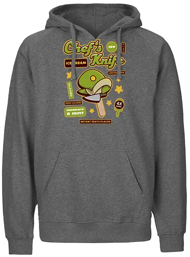 Tonberry Ice Cream - final 9, final 7, final ix, quina quen, Cactus, Kupo, ice cream, ff14, Cloud, Villain, video game, fat chocobo, vivi ornitier, black mage, fantasy, zanarkand, blitzball, summer, Kweh, final xiv - Fairtrade Hoodie