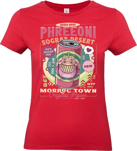 Phreeoni Energy Drink - ragnarok online, slime, mmorpg, ragnarok origin, jrpg, poring, angeling, deviling, deviruchi, ragnarok mobile, geffen dungeon, gaming, video game, gamer, ragnarok eternal love - Standard T-Shirt (Frauen)