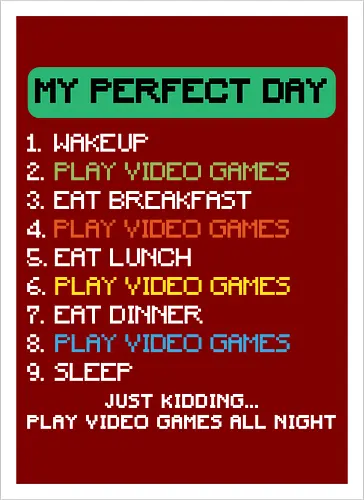 Daily schedule