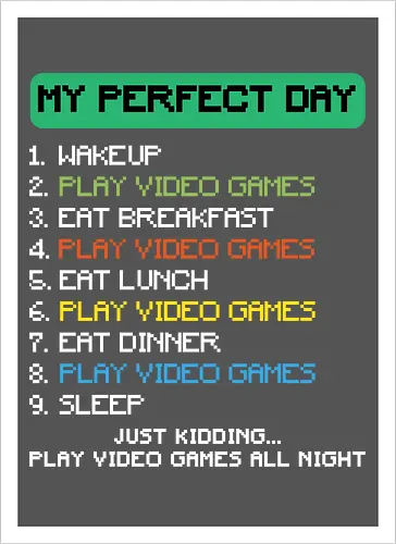 Daily schedule