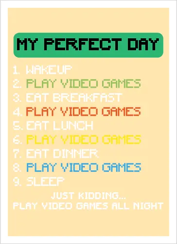 Daily schedule