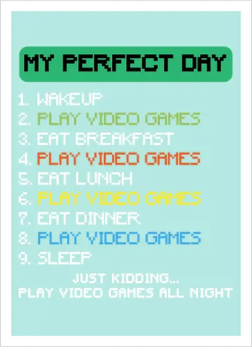 Daily schedule