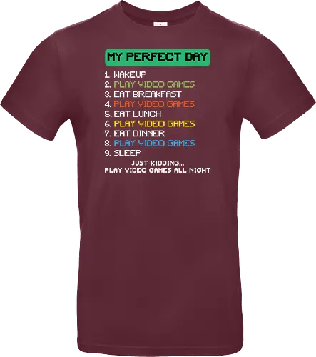 Daily schedule