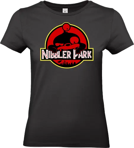 Nibbler Park - nibbler, park, dinosaur, show, cartoon, character - Standard T-Shirt (Frauen)