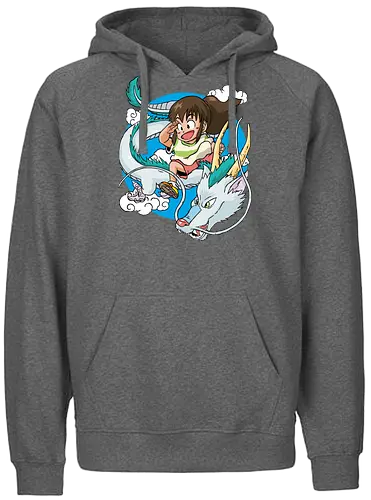 Dragon  - dragon, comic, goku, anime, manga, movie - Fairtrade Hoodie