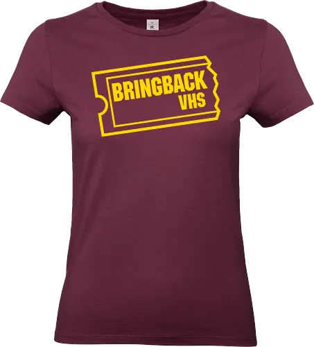VHS - retro, culture, vhs, movie, vintage - Standard T-Shirt (Frauen)