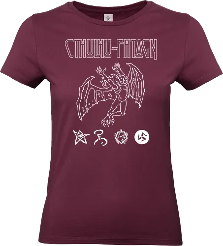 Rlyeh rock - cthulhu, lovecraft, rock, metal, parody - Standard T-Shirt (Frauen)