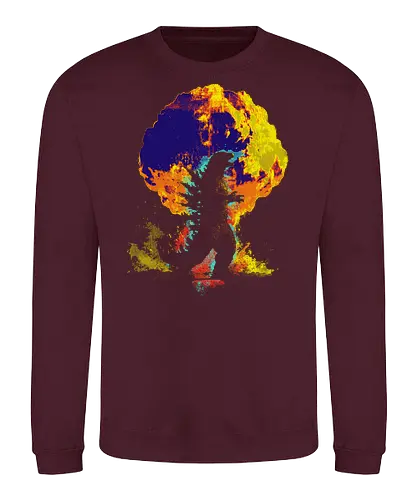 Nuclear kaiju - movie, scifi, science fiction, japanese pop culture, kaiju, king of monsters, japan - Sweatshirt