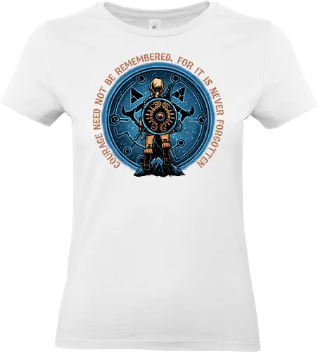 Courage from Within - Gaming, gamer, retro, vintage, retro gamer, video games, hero - Standard T-Shirt (Frauen)