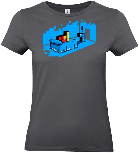 Sextris - tetris, sexy, bed, retro, parody, funny - Standard T-Shirt (Frauen)