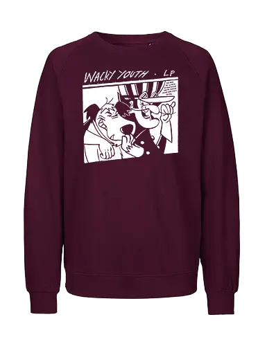 Wacky Youth - wacky, youth, race, retro, game, music, rock - Fairtrade Sweatshirt