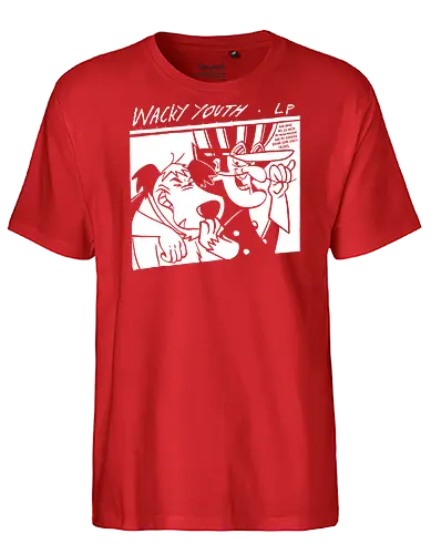 Wacky Youth - wacky, youth, race, retro, game, music, rock - Fairtrade T-Shirt