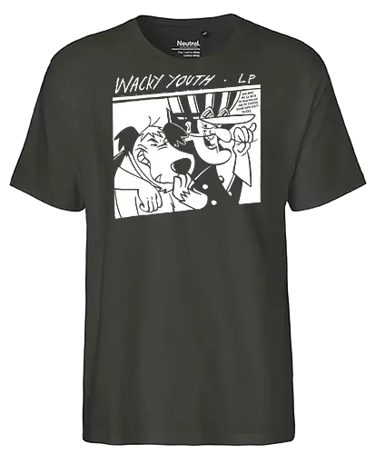 Wacky Youth - wacky, youth, race, retro, game, music, rock - Fairtrade T-Shirt