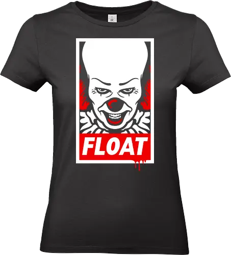 Float - clown, float, horror, king, movie, parody - Standard T-Shirt (Frauen)