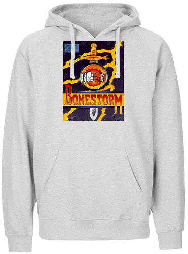 Bonestorm - bonestorm, game, parody, kombat, fight - Fairtrade Hoodie
