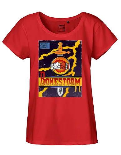 Bonestorm - bonestorm, game, parody, kombat, fight - Fairtrade Girl Shirt