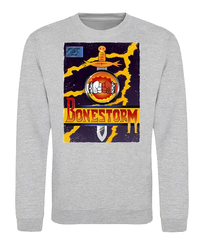 Bonestorm - bonestorm, game, parody, kombat, fight - Sweatshirt