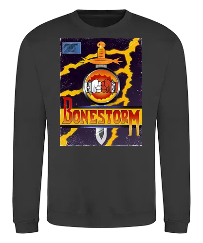 Bonestorm - bonestorm, game, parody, kombat, fight - Sweatshirt