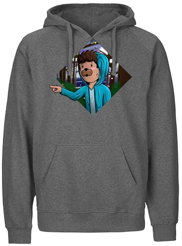 EpicStun - 3 Uhr Nachts - youtube, youtuber, merchandise, minecraft, epicstun, epicstunlp - Fairtrade Hoodie