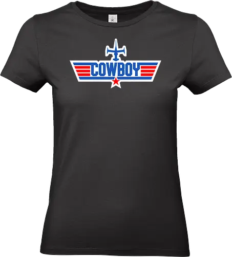 Cowboy - cowboy, bebop, jam, ship, space, gun - Standard T-Shirt (Frauen)
