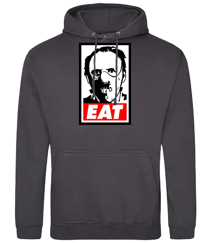 Eat - eat, food, hannibal, horror, movie, terror - Standard Hoodie