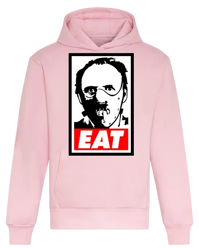 Eat - eat, food, hannibal, horror, movie, terror - Heavyweight Hoodie