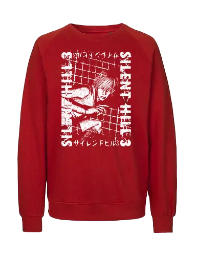 Run Heather - Horror, game, horror, retro, evil, demon, nurse, japan - Fairtrade Sweatshirt