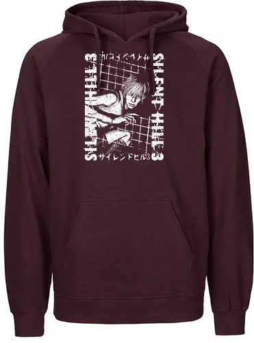 Run Heather - Horror, game, horror, retro, evil, demon, nurse, japan - Fairtrade Hoodie