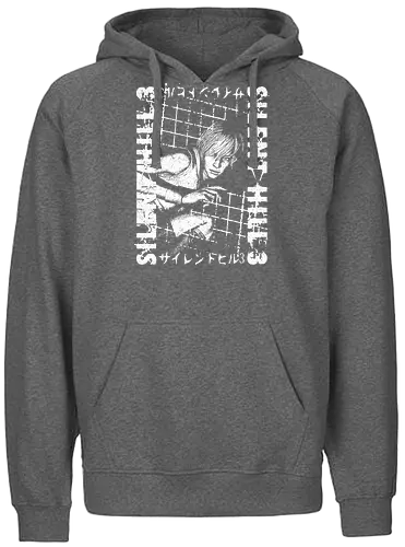 Run Heather - Horror, game, horror, retro, evil, demon, nurse, japan - Fairtrade Hoodie