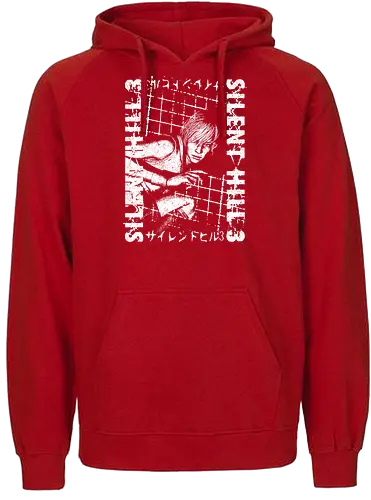 Run Heather - Horror, game, horror, retro, evil, demon, nurse, japan - Fairtrade Hoodie