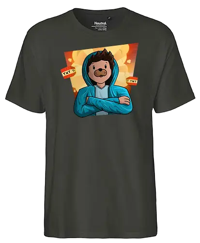 EpicStun - Factions - youtube, youtuber, merchandise, minecraft, epicstun, epicstunlp - Fairtrade T-Shirt
