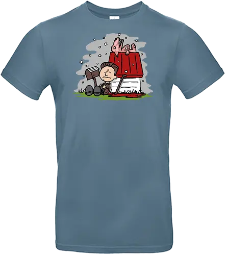 Harry and the doghouse - Horror, game, horror, retro, evil, demon, nurse, japan - Standard T-Shirt