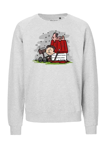 Harry and the doghouse - Horror, game, horror, retro, evil, demon, nurse, japan - Fairtrade Sweatshirt