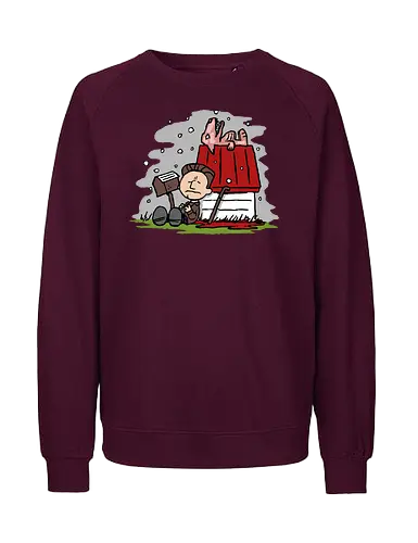 Harry and the doghouse - Horror, game, horror, retro, evil, demon, nurse, japan - Fairtrade Sweatshirt