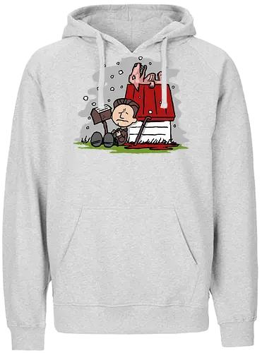Harry and the doghouse - Horror, game, horror, retro, evil, demon, nurse, japan - Fairtrade Hoodie
