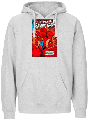 Bounty Hunter no more - comic, Bounty Hunter, retro, parody, girl, bounty, hunter - Fairtrade Hoodie