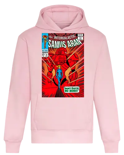 Bounty Hunter no more - comic, Bounty Hunter, retro, parody, girl, bounty, hunter - Heavyweight Hoodie