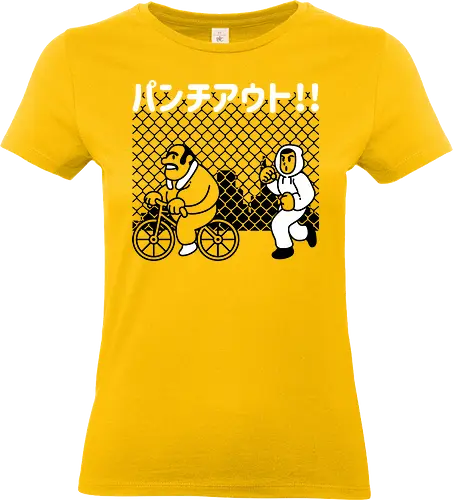 Bicycle training - punch, training, bicycle, retro, boxing - Standard T-Shirt (Frauen)