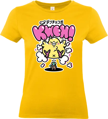 Fat Summon - summon, final, fantasy, fat, retro, funny, game - Standard T-Shirt (Frauen)