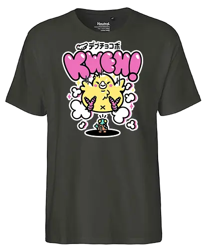 Fat Summon - summon, final, fantasy, fat, retro, funny, game - Fairtrade T-Shirt