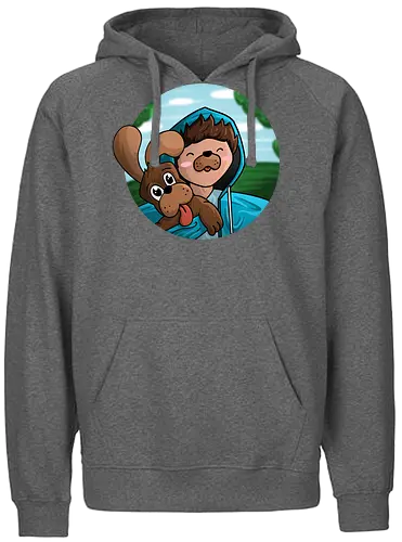EpicStun - Hundi - youtube, youtuber, merchandise, minecraft, epicstun, epicstunlp - Fairtrade Hoodie