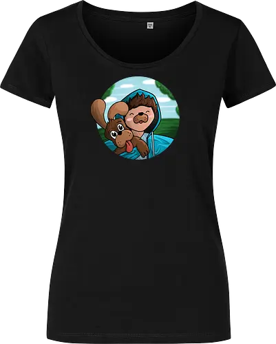 EpicStun - Hundi - youtube, youtuber, merchandise, minecraft, epicstun, epicstunlp - Damen T-Shirt