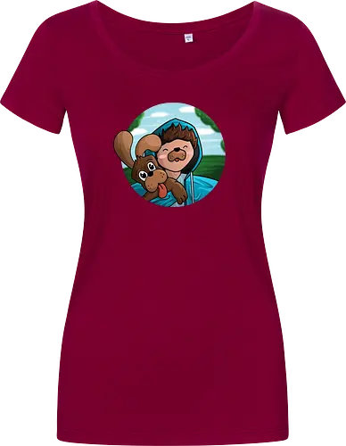 EpicStun - Hundi - youtube, youtuber, merchandise, minecraft, epicstun, epicstunlp - Damen T-Shirt