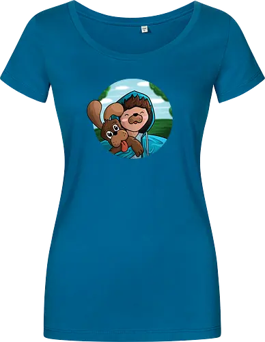 EpicStun - Hundi - youtube, youtuber, merchandise, minecraft, epicstun, epicstunlp - Damen T-Shirt